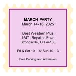 2025 March Party Stamp